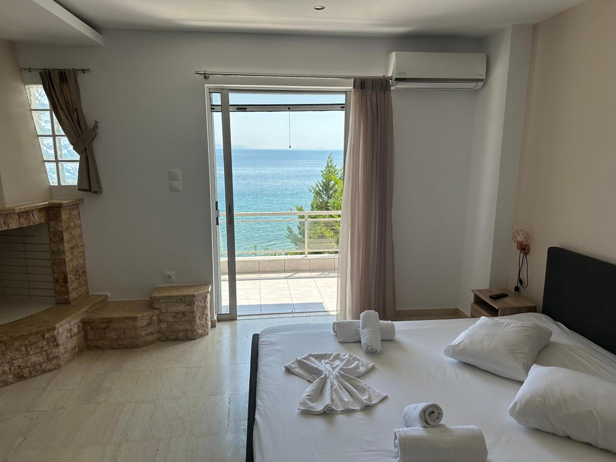Aqua Apartments Loutra Oraias Elenis Esterno foto